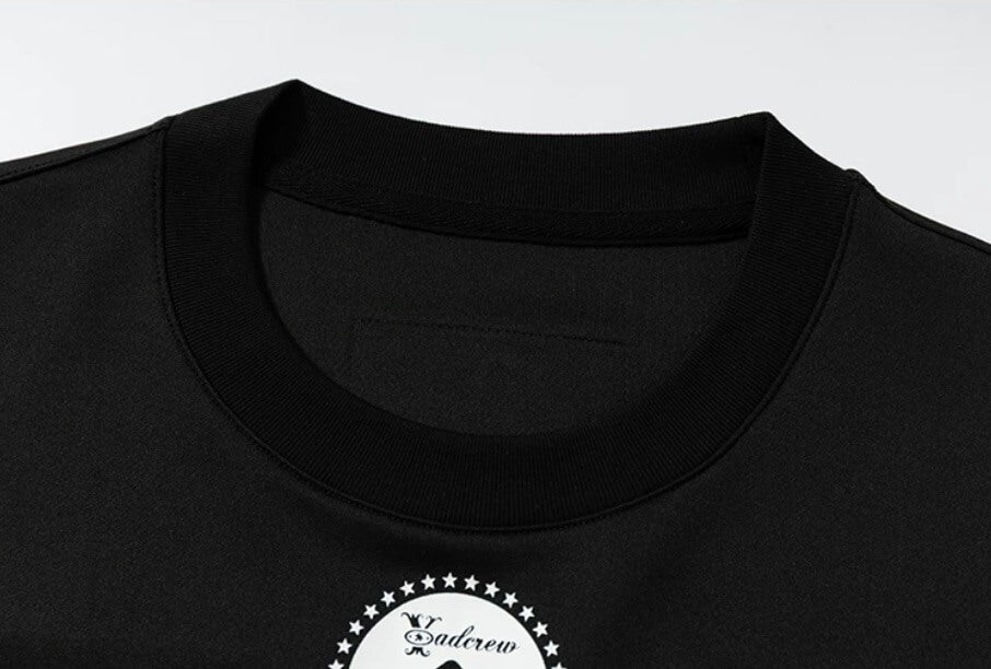 YADcrew Rhinestone Digital Checkered Numbering Mesh Tee | Face 3 Face