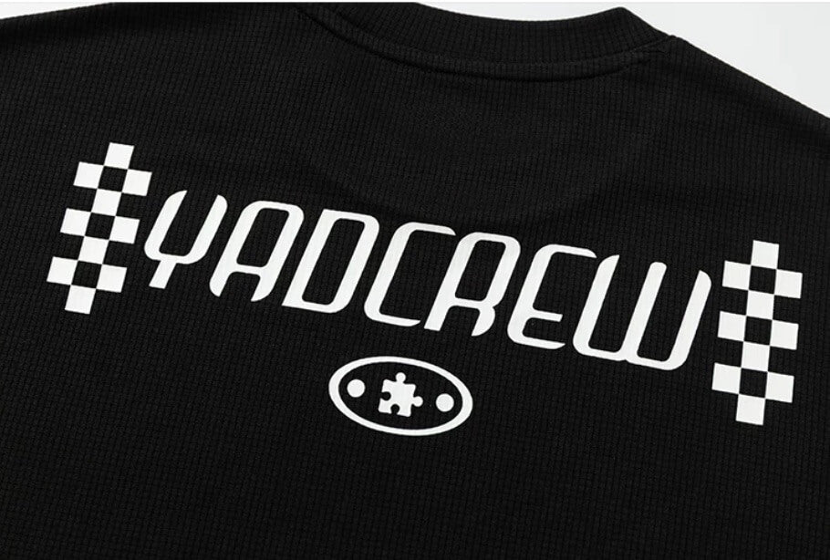 YADcrew Multi Logo Print Tee | Face 3 Face