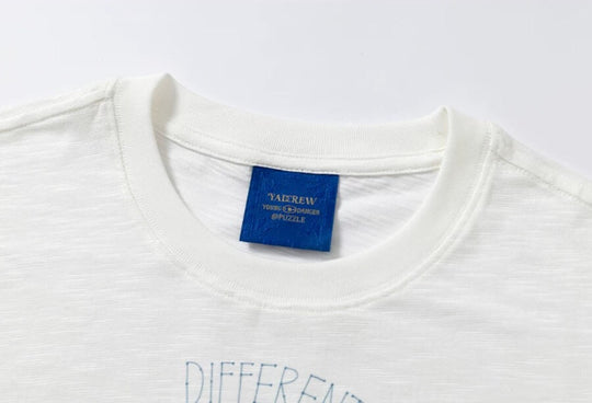 YADcrew Angel Print Star Studded Pearl Embellished Tee | Face 3 Face