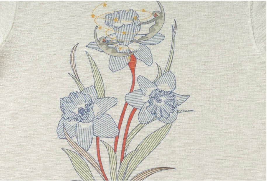 YADcrew Flower and Fairy Print Tee | Face 3 Face