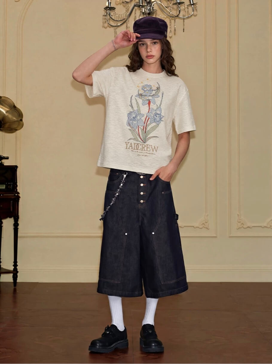 YADcrew Flower and Fairy Print Tee | Face 3 Face