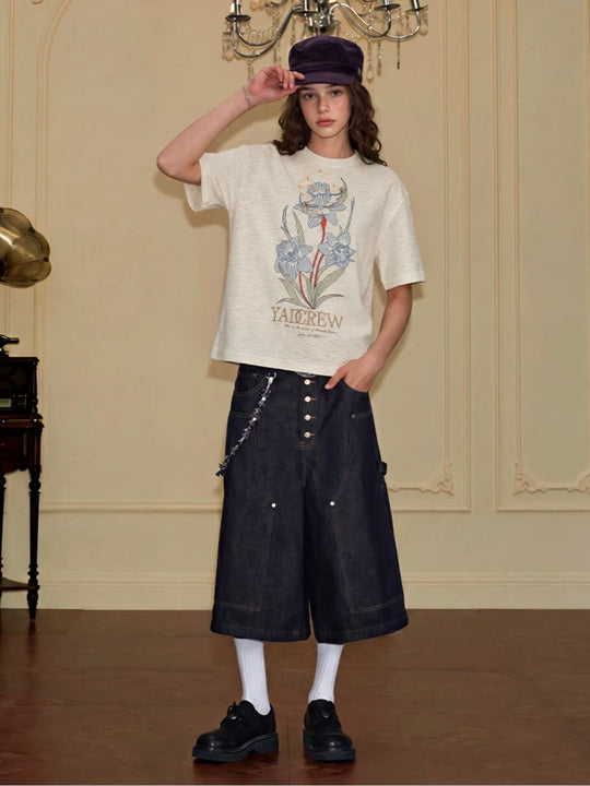 YADcrew Flower and Fairy Print Tee | Face 3 Face