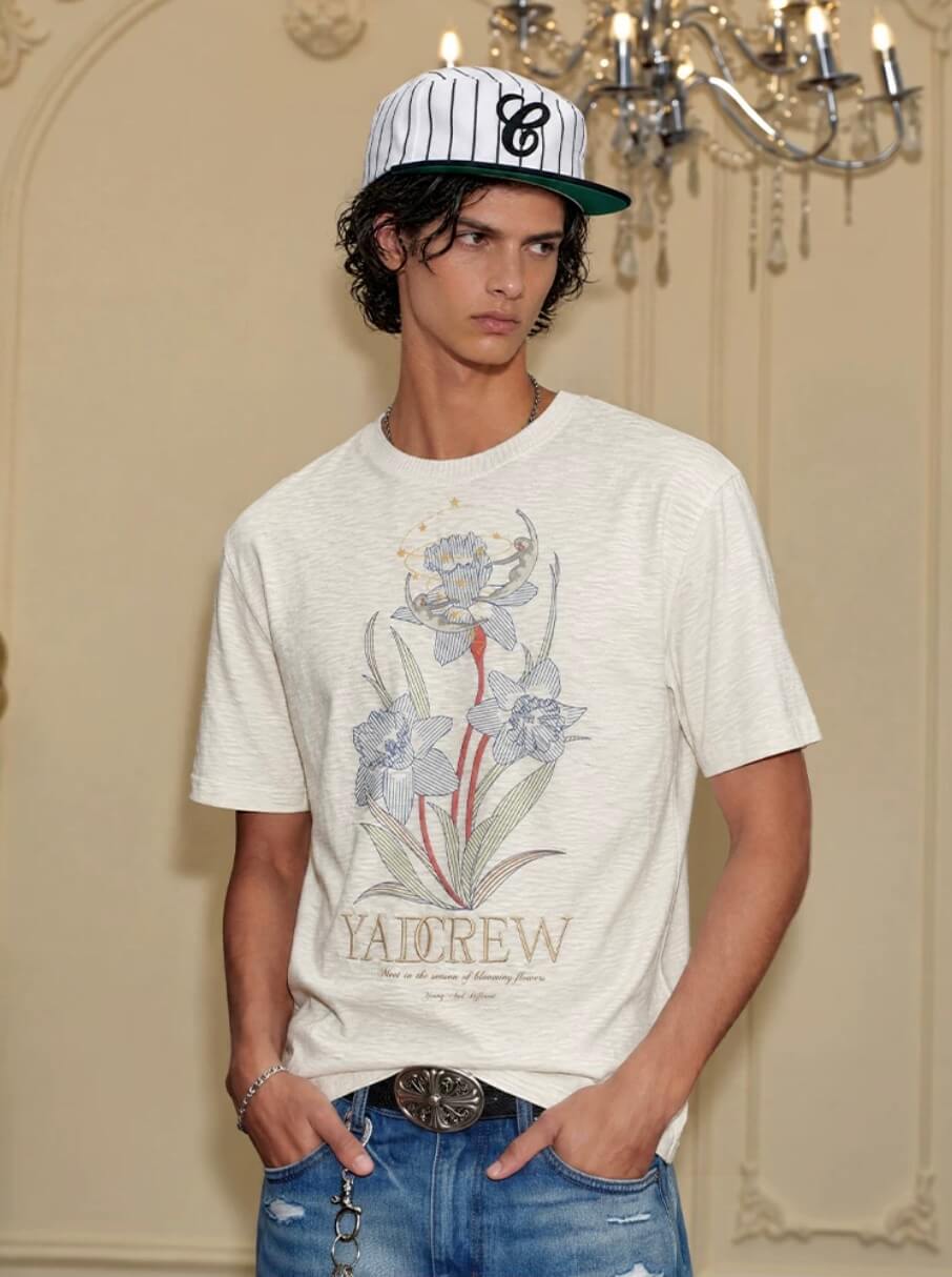 YADcrew Flower and Fairy Print Tee | Face 3 Face