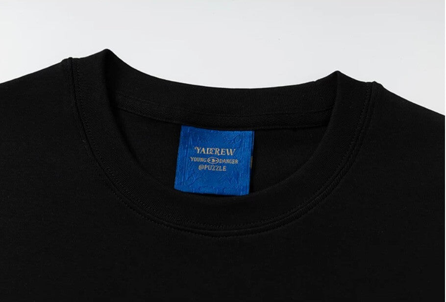 YADcrew Rhinestone Logo Slim Fit Tee | Face 3 Face