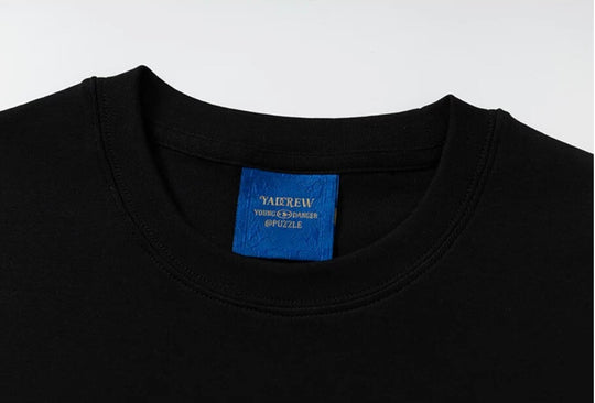 YADcrew Rhinestone Logo Slim Fit Tee | Face 3 Face