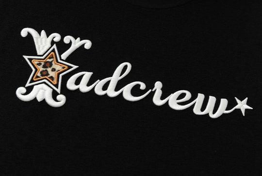 YADcrew Leopard Star 3D Logo Embroidered Tee | Face 3 Face