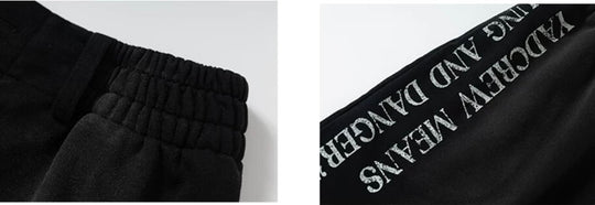YADcrew Parody Print Washed Sweat Shorts | Face 3 Face