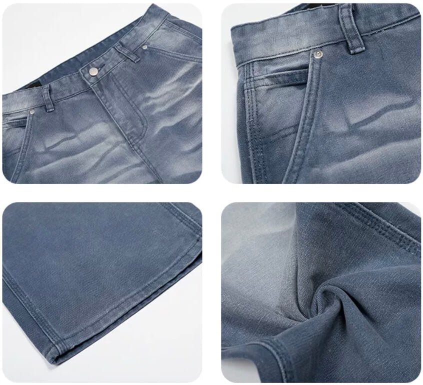 F3F Select Stone Washed Baggy Painter Jeans