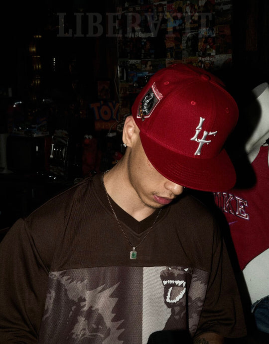 LIBERAFIT 3D Embroidered Skeleton Baseball Cap | Face 3 Face