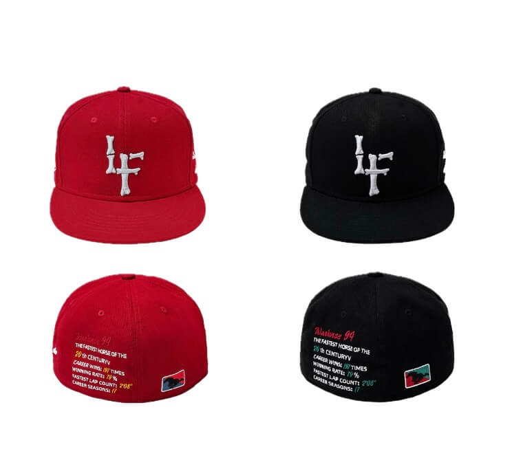 LIBERAFIT 3D Embroidered Skeleton Baseball Cap | Face 3 Face
