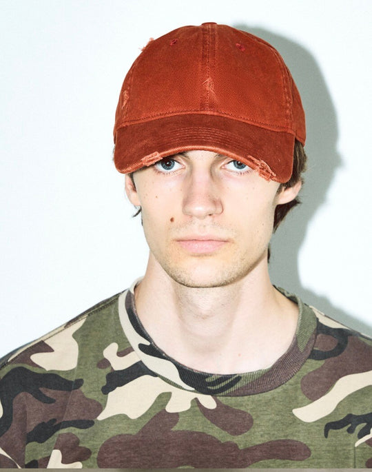 LIBERAFIT Vintage Washed Distressed Dad Cap | Face 3 Face