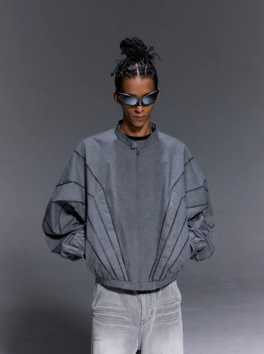 1807 Faded Wash Ripstop Track Jacket | Face 3 Face