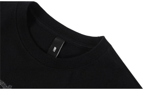 1807 Still Going Glitter Print Short Sleeve Tee | Face 3 Face