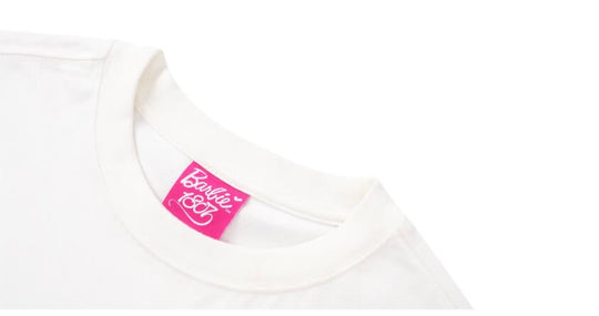 1807 Barbie Glitter Graphic Short Sleeve Tee | Face 3 Face