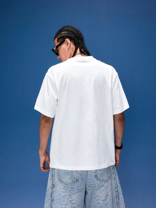 1807 Vintage Floral Chain Logo Print Short Sleeve Tee | Face 3 Face