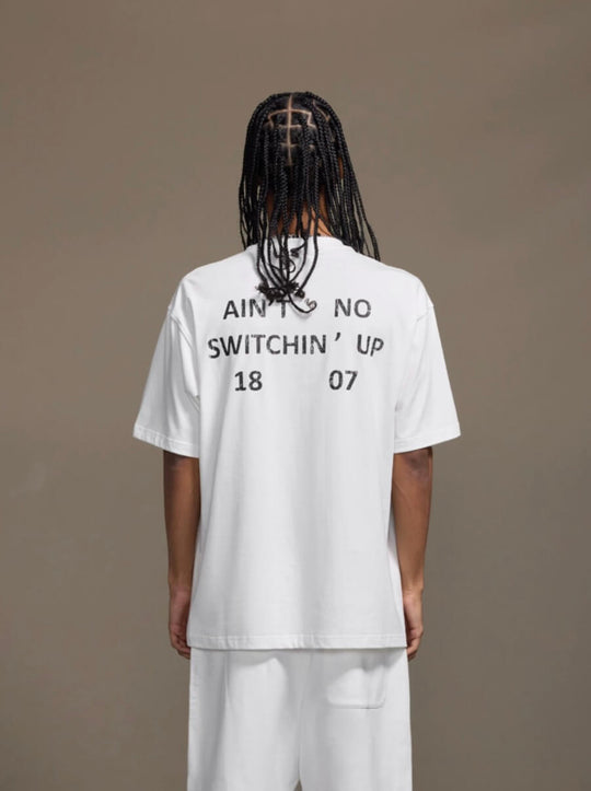 1807 Vintage Still Going Logo Print Short Sleeve Tee | Face 3 Face