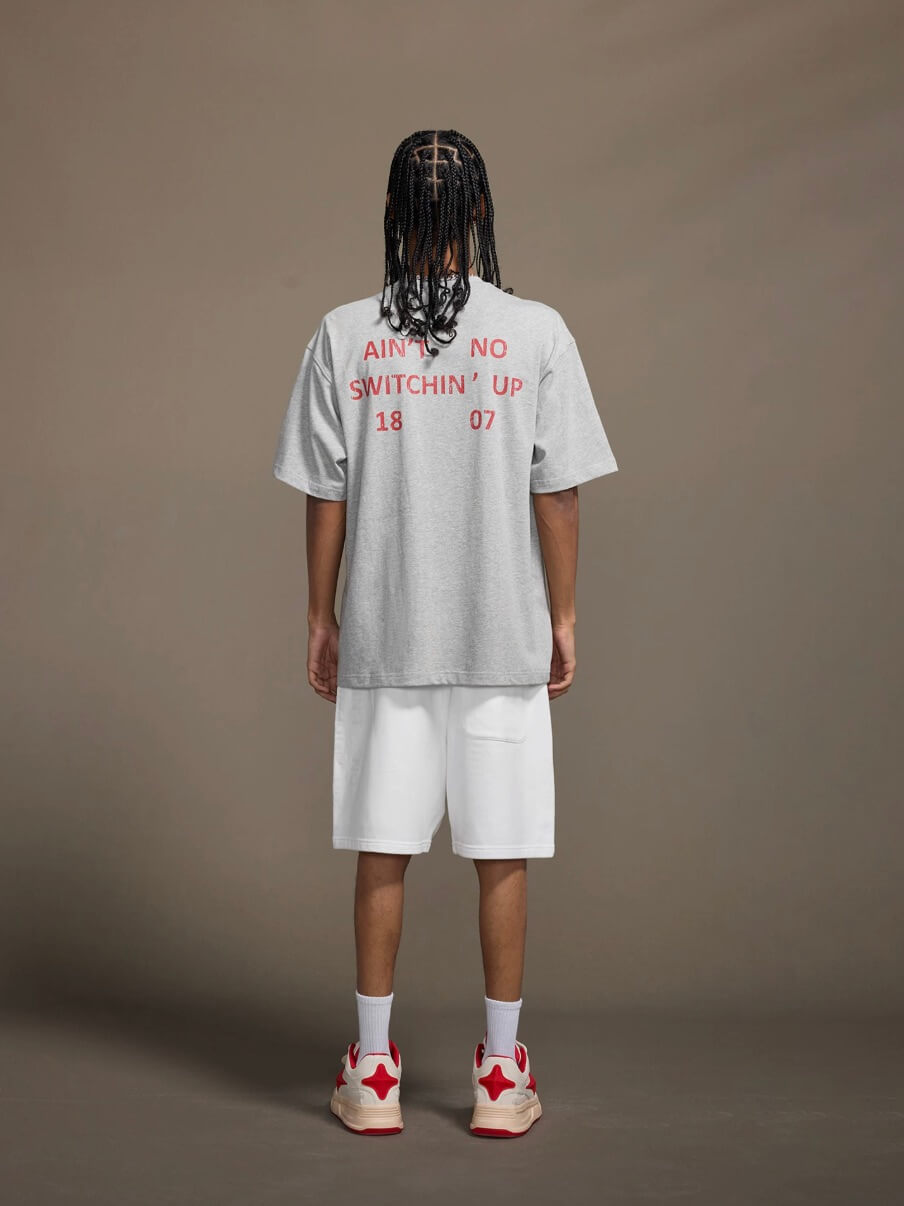 1807 Vintage Still Going Logo Print Short Sleeve Tee | Face 3 Face