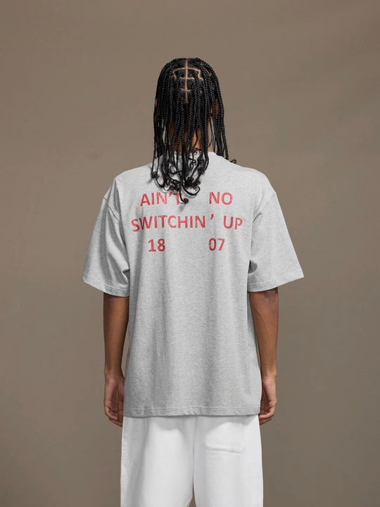 1807 Vintage Still Going Logo Print Short Sleeve Tee | Face 3 Face