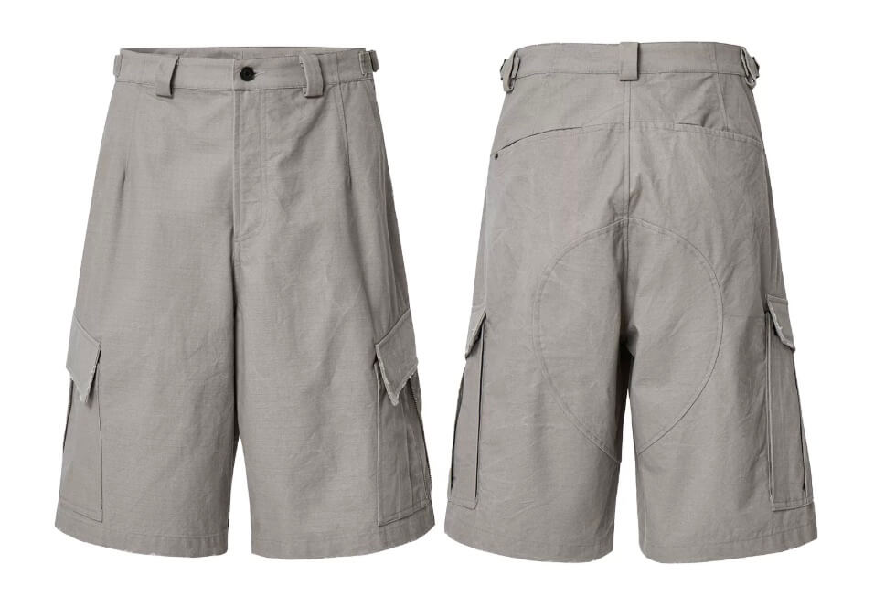F2CE Cargo Pocket Distressed Baggy Shorts | Face 3 Face