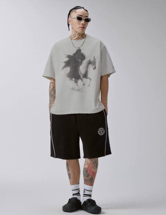 F2CE Phantom Rider Vintage Print Short Sleeve Tee | Face 3 Face