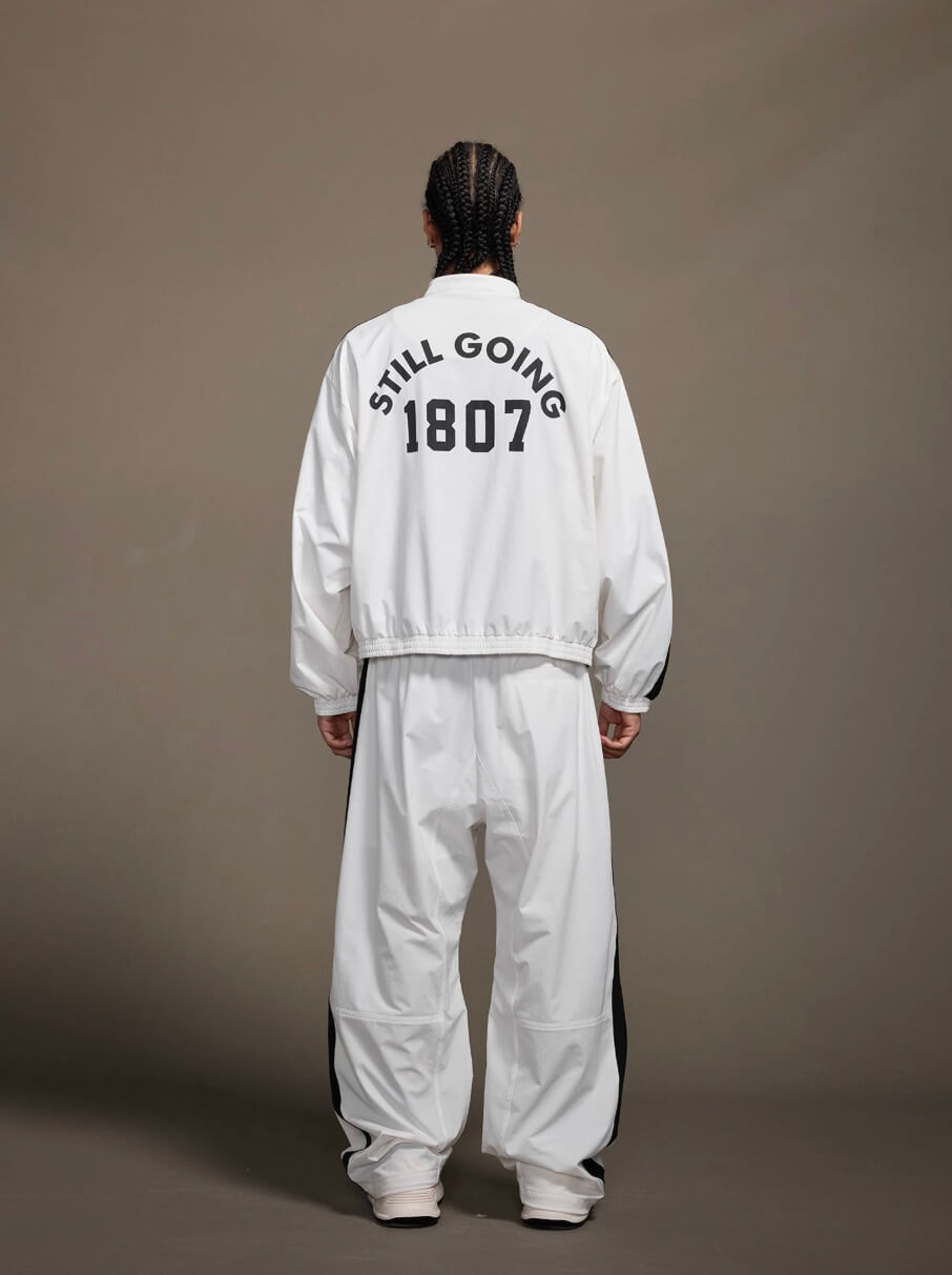 1807 Color Block Stripe Sport Track Pants | Face 3 Face