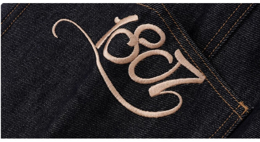 1807 Barbie Collaboration Side Pocket Embroidered Jeans | Face 3 Face