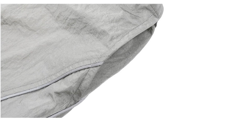 1807 Metallic Nylon Wide Cargo Pants | Face 3 Face