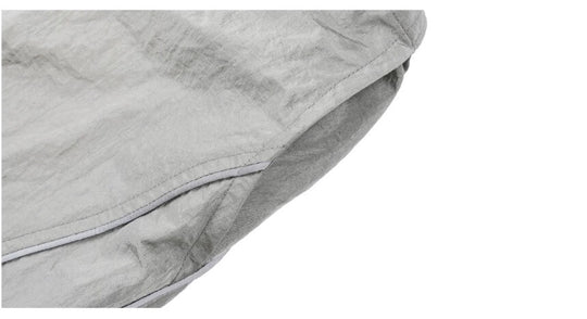 1807 Metallic Nylon Wide Cargo Pants | Face 3 Face