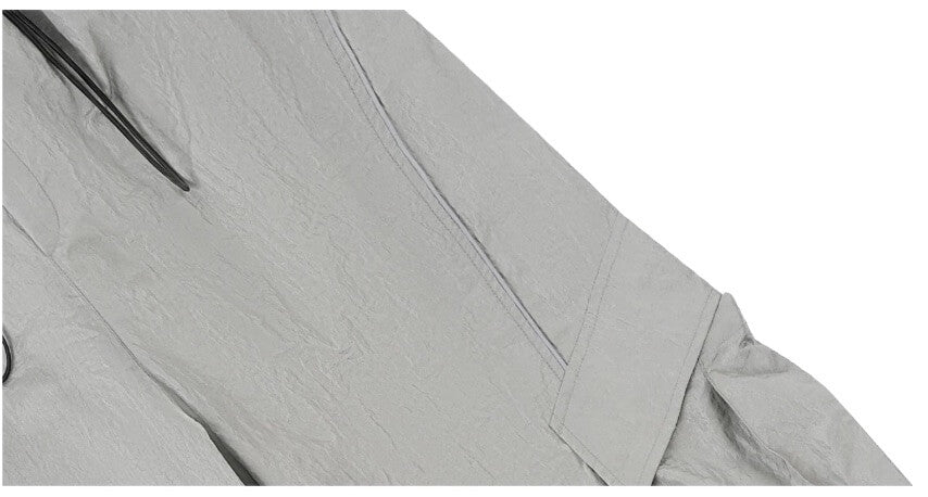 1807 Metallic Nylon Wide Cargo Pants | Face 3 Face