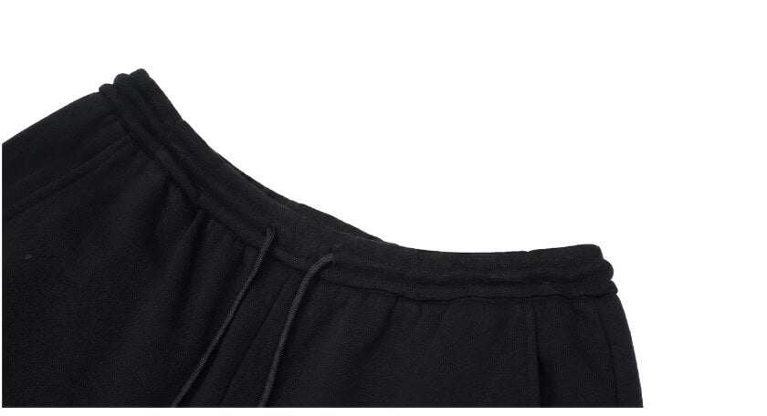 1807 Vintage Number Print Cropped Baggy Sweat Shorts | Face 3 Face