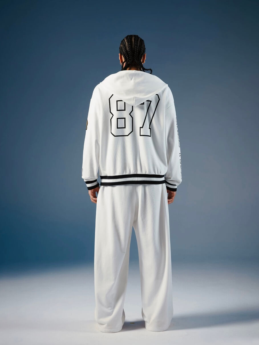 1807 Number Emblem Patch Lightweight Baggy Sweatpants | Face 3 Face