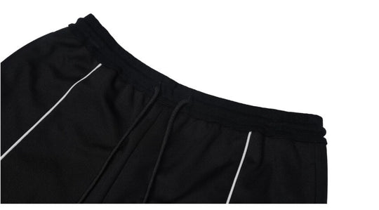 1807 Contrast Piping Sport Sweat Shorts | Face 3 Face