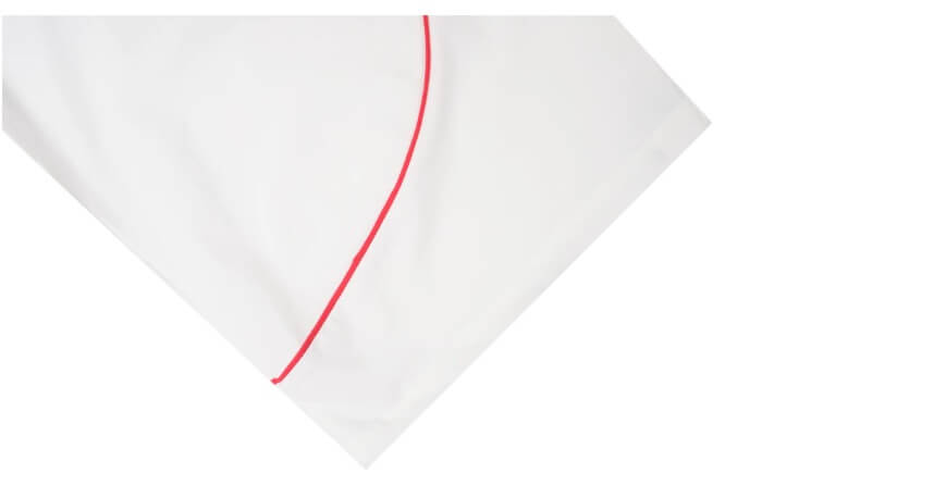 1807 Contrast Piping Baggy Track Pants | Face 3 Face