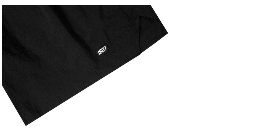 1807 Basic One Point Logo Nylon Shorts | Face 3 Face