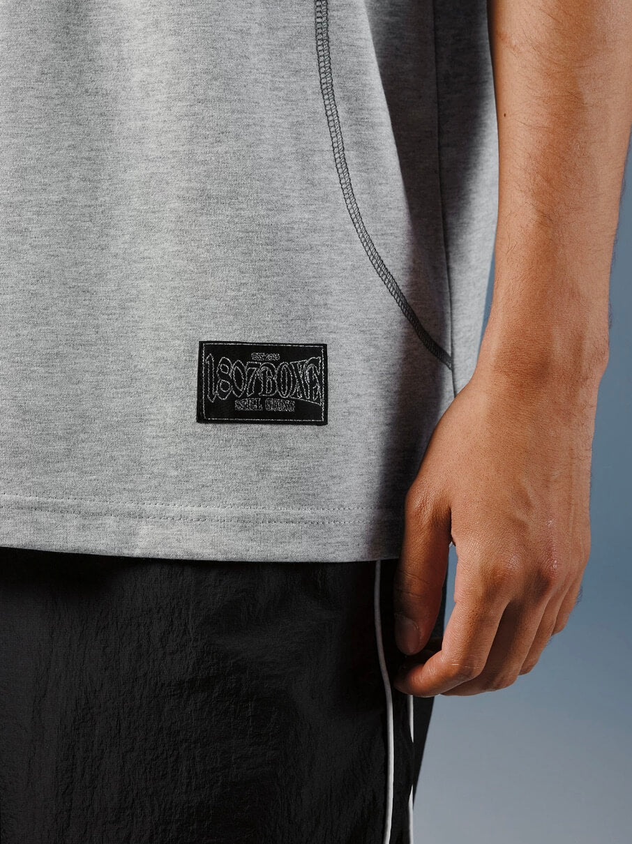 1807 Contrast Stitch Quick Dry Short Sleeve Tee | Face 3 Face