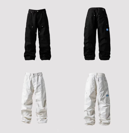 KARMANISTIC Double Knee Riveted Painter Pants | Face 3 Face