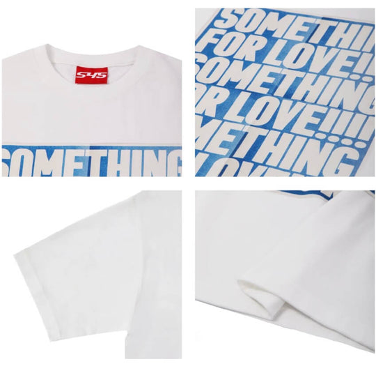 S45 Slogan Poster Print Short Sleeve Tee