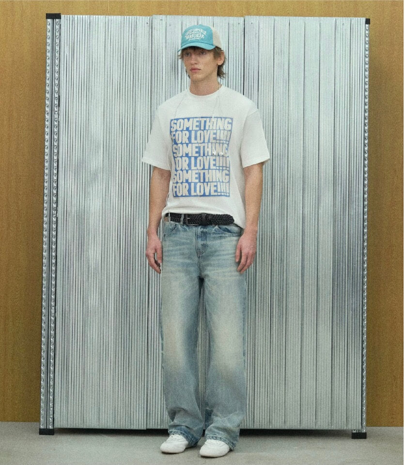 S45 Slogan Poster Print Short Sleeve Tee