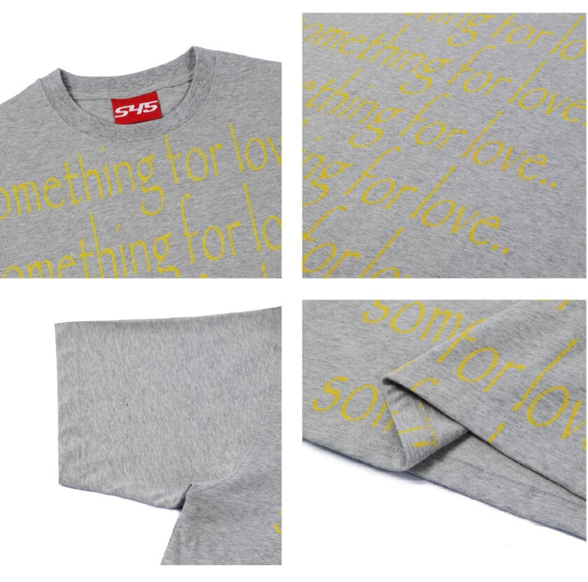 S45 All Over Slogan Print Short Sleeve Tee