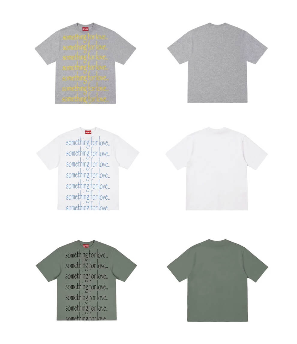 S45 All Over Slogan Print Short Sleeve Tee
