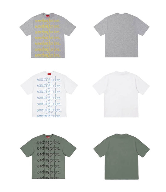 S45 All Over Slogan Print Short Sleeve Tee