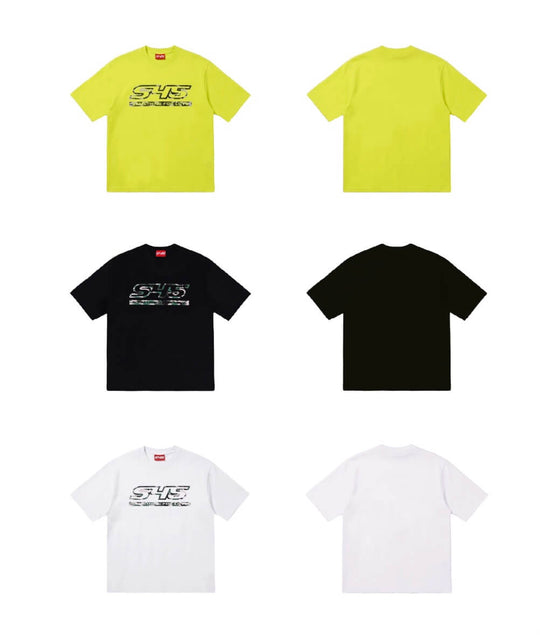 S45 Camouflage Logo Print Short Sleeve Tee | Face 3 Face