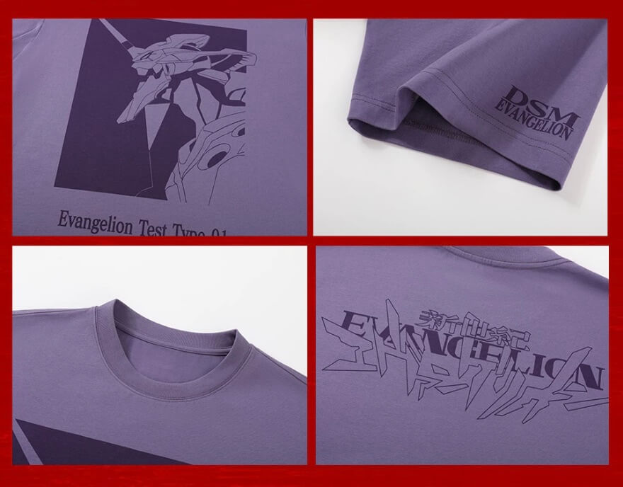 DSM x EVA Unit Graphic Print Short Sleeve Tee