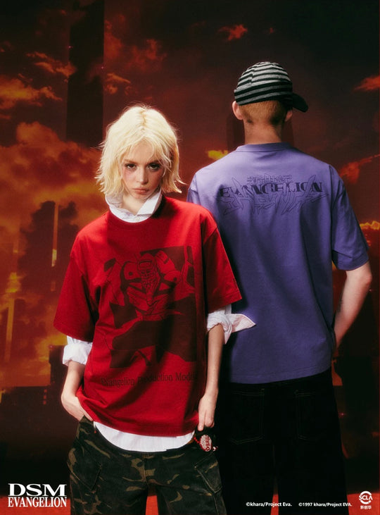 DSM x EVA Unit Graphic Print Short Sleeve Tee