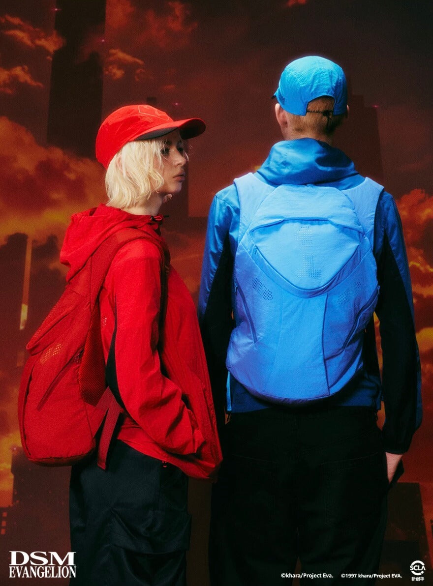 DSM x EVA Plugsuit Inspired Lightweight Backpack | Face 3 Face