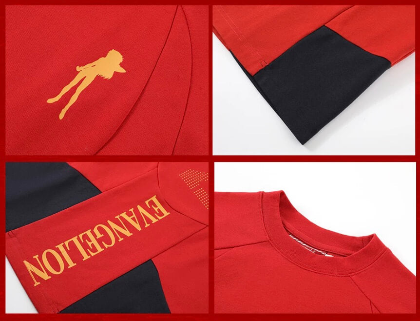 DSM x EVA Plugsuit Inspired Quick Dry Short Sleeve Tee