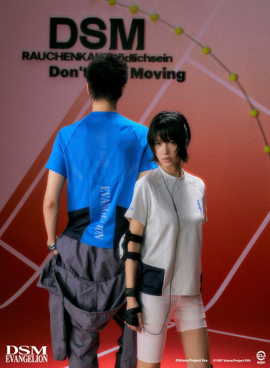 DSM x EVA Plugsuit Inspired Quick Dry Short Sleeve Tee