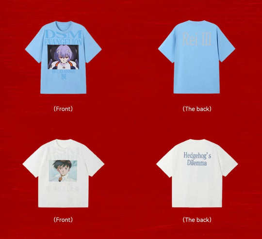 DSM x EVA Character Graphic Print Quick Dry Short Sleeve Tee