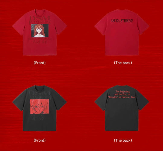 DSM x EVA Character Graphic Print Quick Dry Short Sleeve Tee