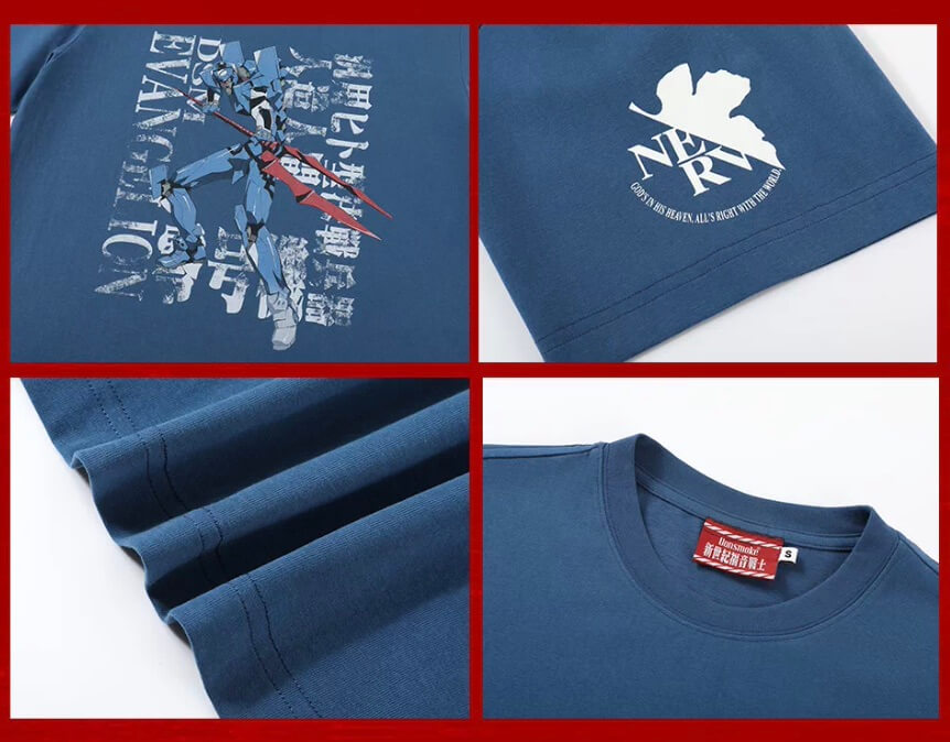 DSM x EVA Unit Graphic Print Washed Short Sleeve Tee